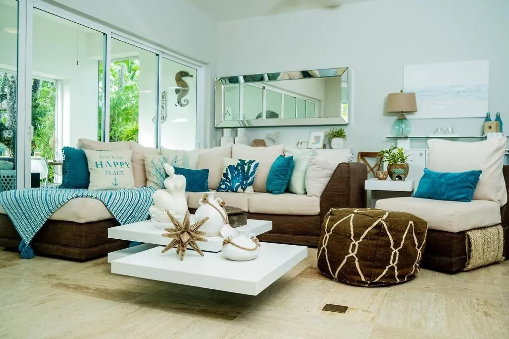 3 Bedroom First Line Beach Apt At Playa Bonita El Paraiso Building 102 Las Terrenas
